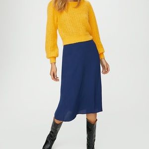 Aritzia Wilfred Midi Skirt